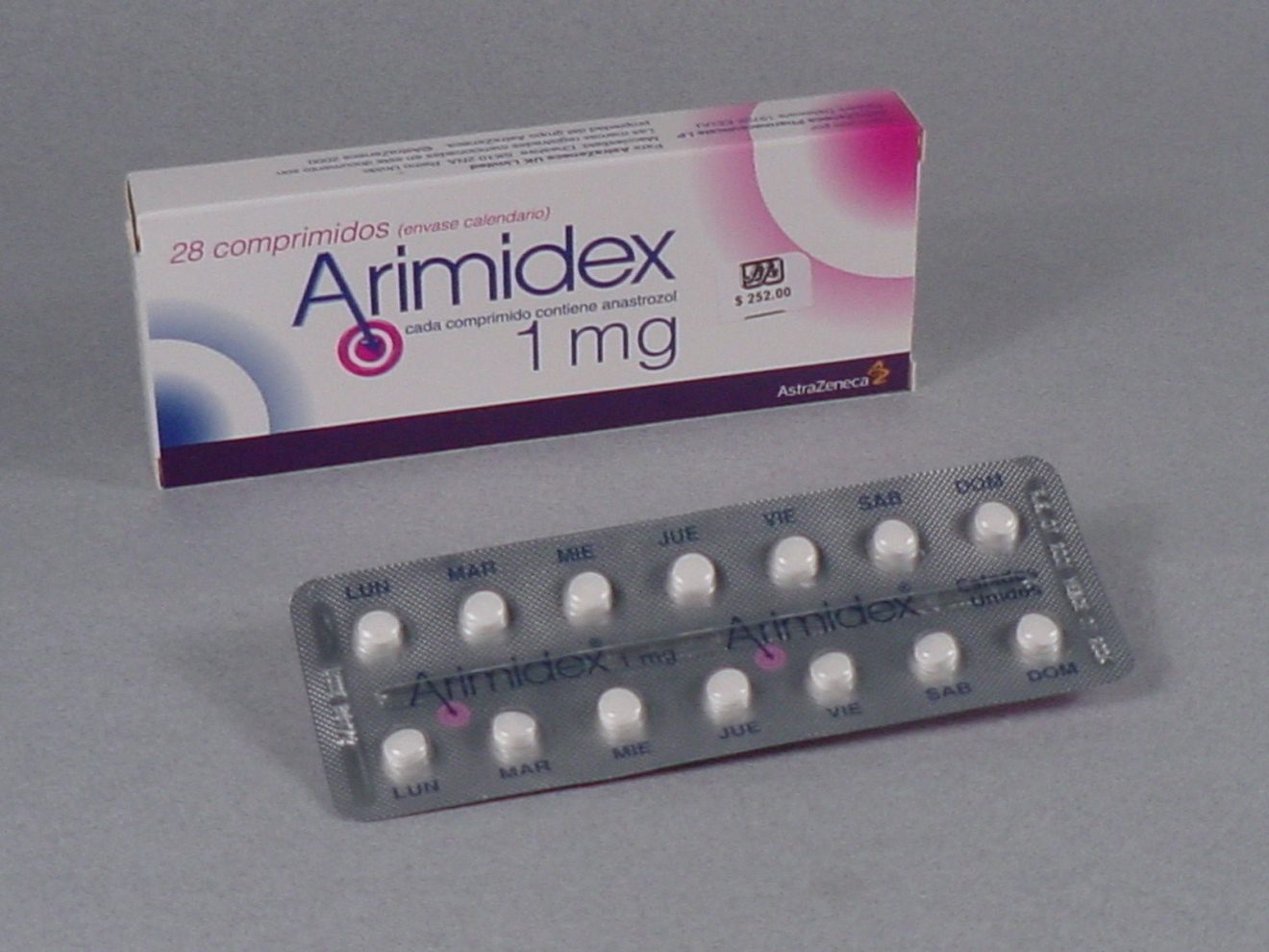 Arimidex (anastrozol), medicamento antiestrogénico Arimidex (anastrozol), medicamento antiestrogénico